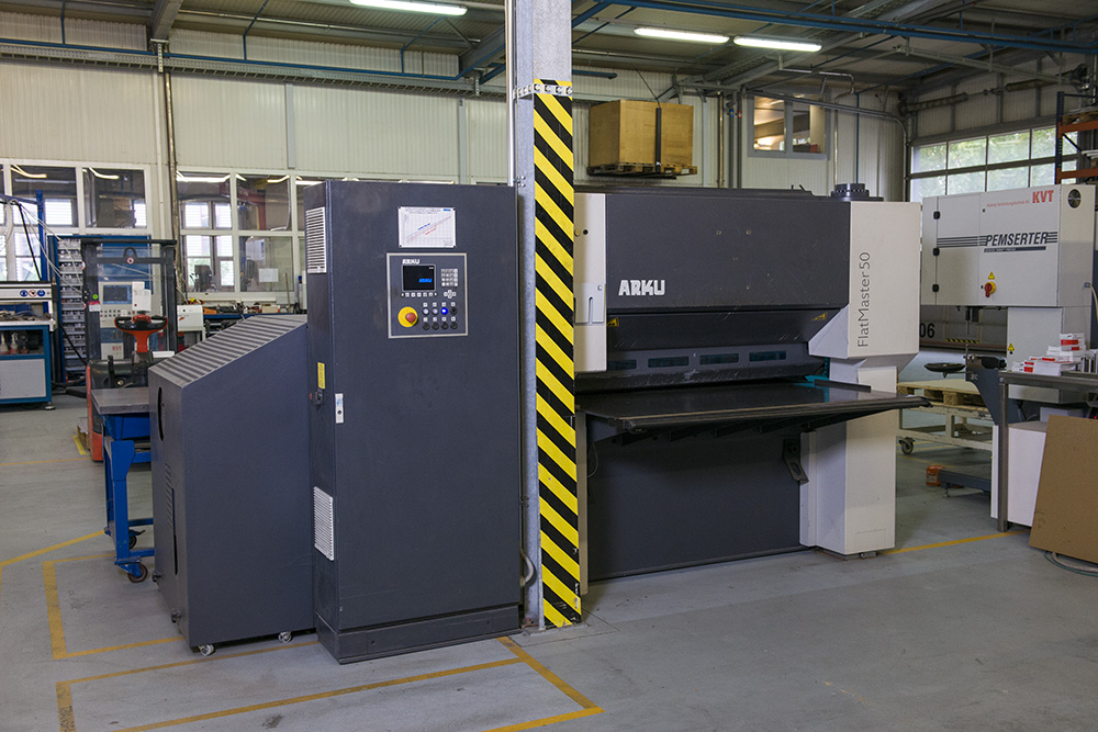 machine redresseuse arku flatmaster 50