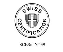 Badge pour la certification selon SCESm 39